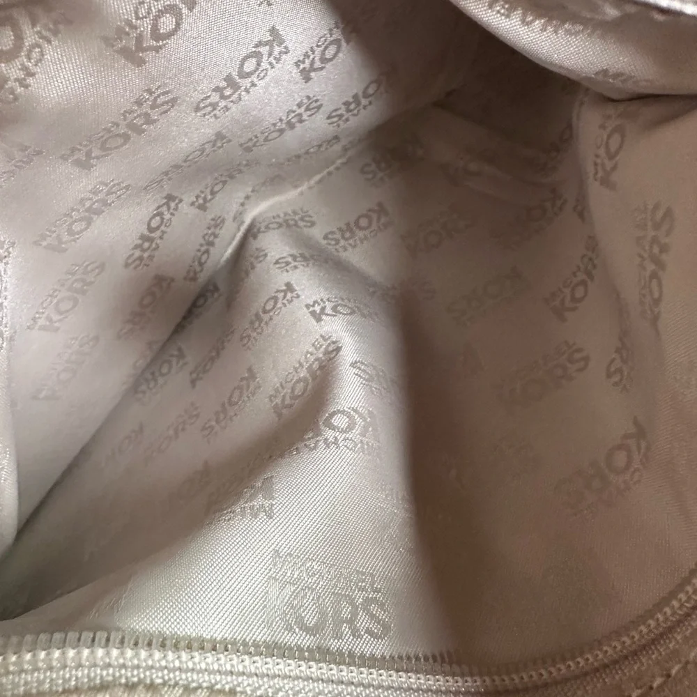 Michael Kors Gold Metallic Bag pristine condition